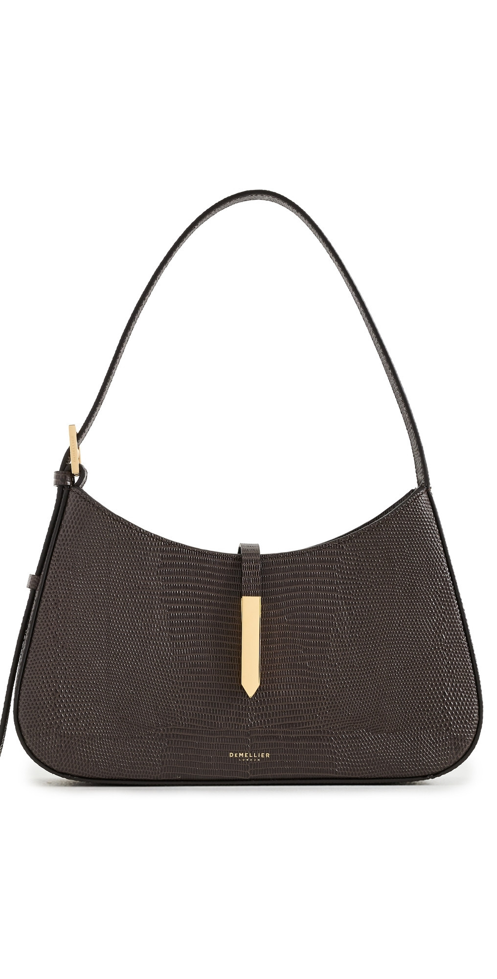 DeMellier Tokyo Handbag Espresso Lizard Effect F03 One Size | Shopbop