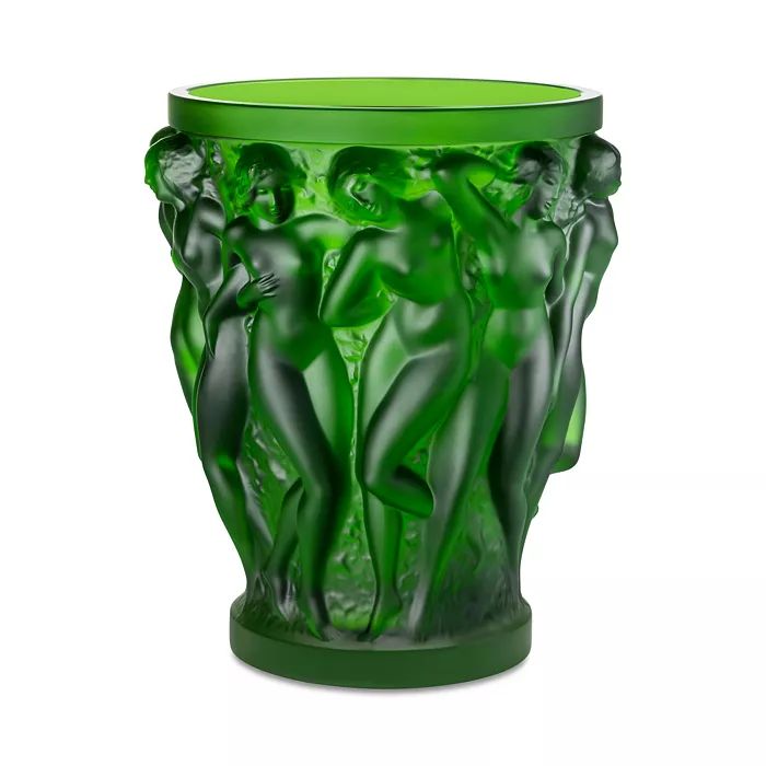 Large Bacchantes Crystal Vase, Amazon Green | Bloomingdale's (US)