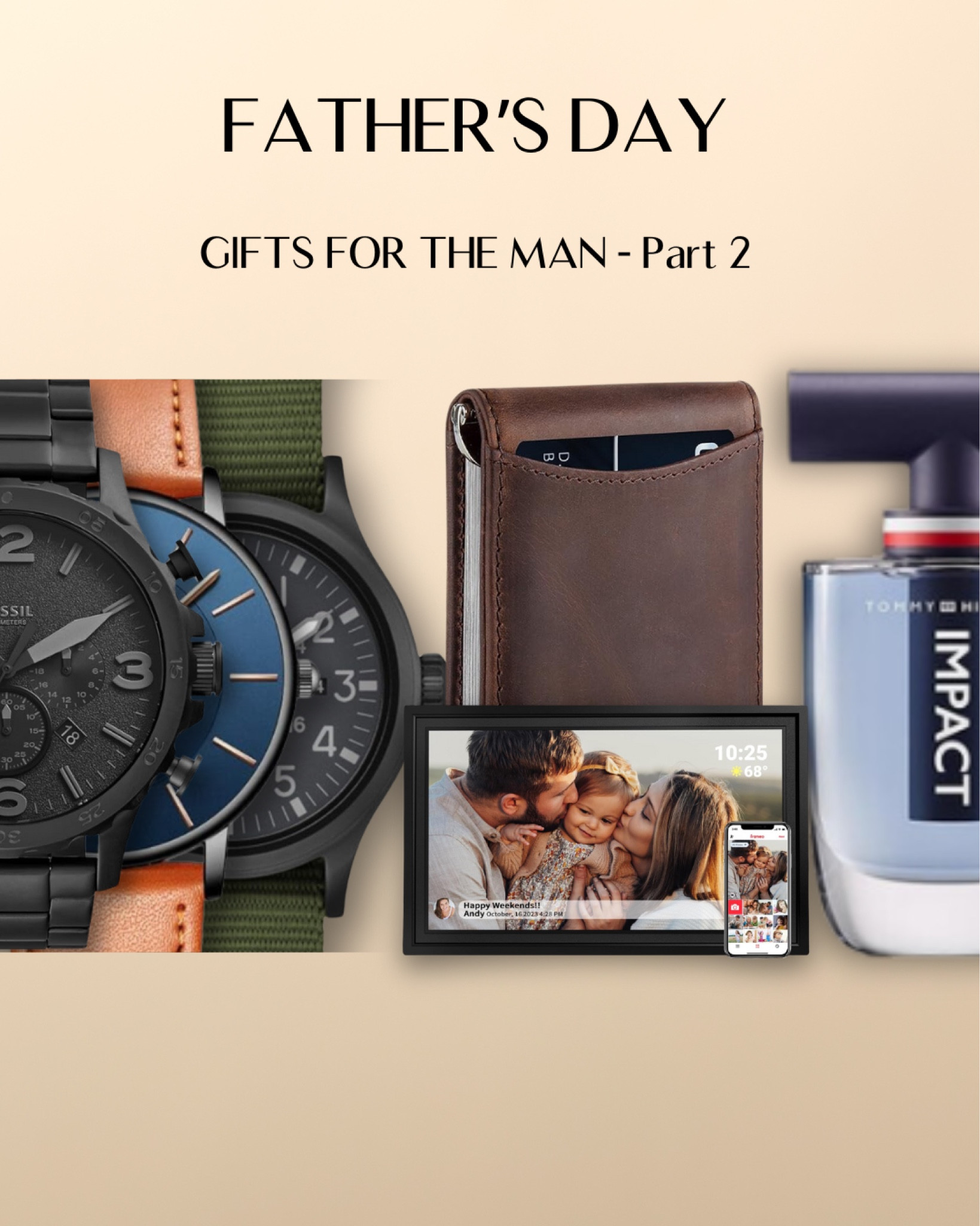 Celebrate the extraordinary man in your life this Father's Day with timeless gifts that speak volumes. From sleek wallets and sophisticated perfumes to classic watches, these thoughtful presents are perfect for showing your appreciation. Elevate his style and make his day unforgettable with these must-have accessories.

#LTKStyleTip #LTKFamily #LTKMens