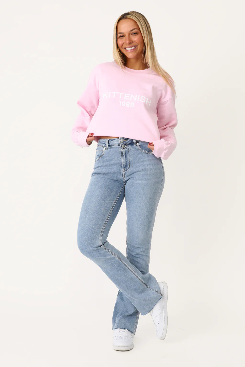 KITTENISH 1988 PINK SWEATSHIRT | Kittenish