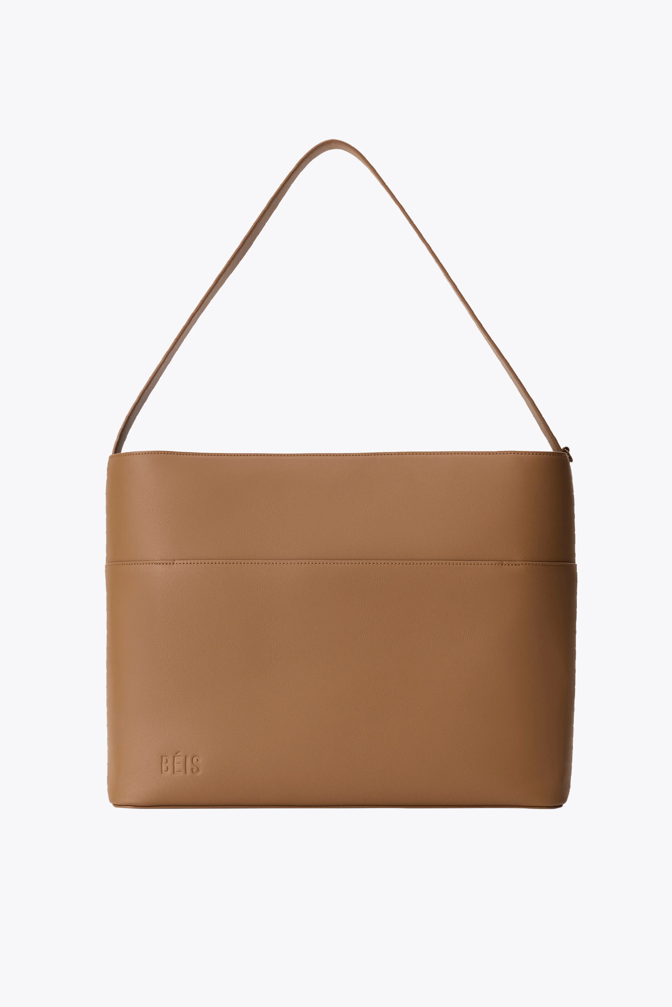 The Diaper Tote in Camel | BEIS