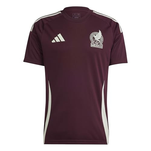 Adidas Men's Mexico Jersey, Dark Burgundy, Medium | Amazon (US)