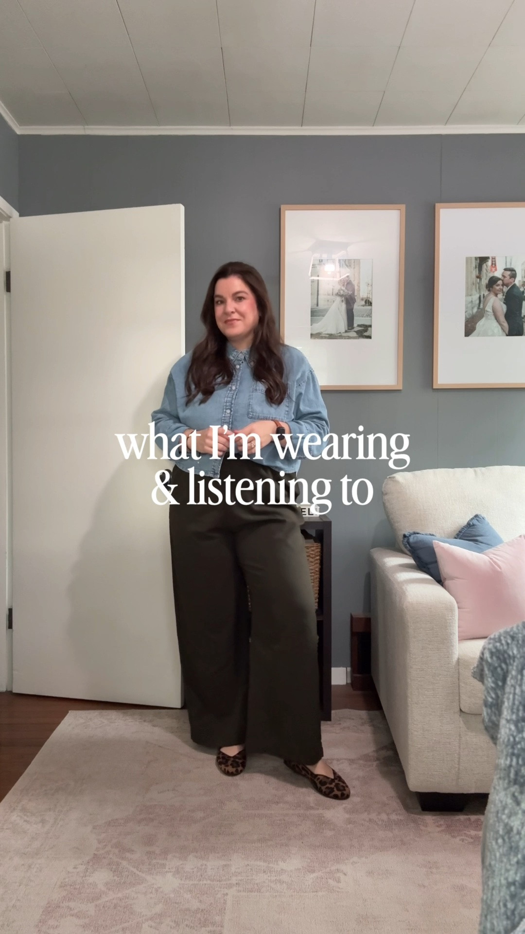 Today’s WFH outfit is great for those who are ready for fall to arrive.

What I’m wearing:
Amazon Basics denim shirt
Amazon wide leg pants (blackish green)
Rothy’s flats
Pavoi earrings and tennis bracelet

What I’m listening to: Walking on a Dream by Empire of the Sun.

Because apparently the right outfit and the right playlist can completely change the workday.

#LTKootd #LTKMidsize #LTKWorkwear