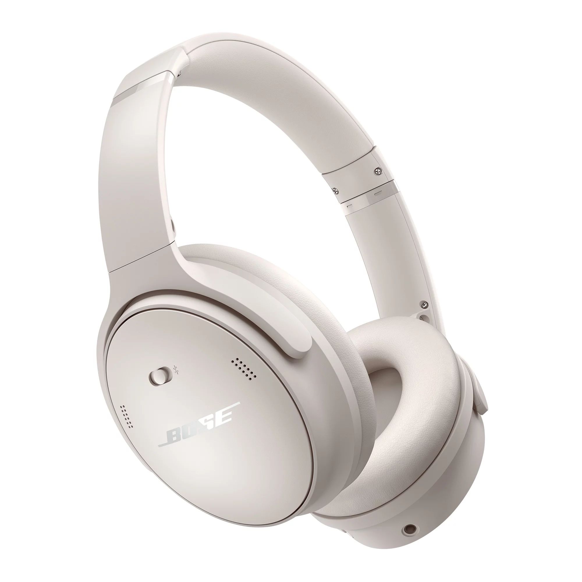 Bose QuietComfort Headphones Noise Cancelling Over-Ear Wireless Bluetooth Earphones, White Smoke | Walmart (US)