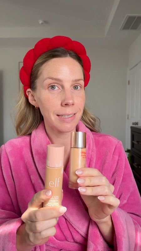 If you love a glowy, light coverage base for your skin, this combo is 💯 I like using them together because halo glow provides more coverage, but flawless filter has so much glow to it. When you mix them, it’s a beautiful, light-from-within look to your skin! I wear shade 1 Fair in Halo Glow and shade 2 Light in Flawless Filter