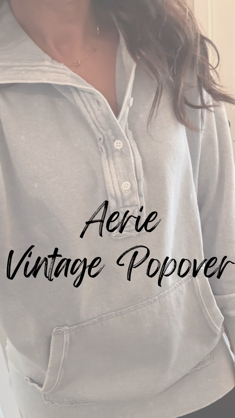 Soccer mom essential for spring 🫶
This Aerie vintage popover sweatshirt is one of those throw-on-and-go pieces that still looks pulled together. Not too bulky, super cozy, and the snap buttons give it that slightly elevated feel (because we still care 😉). Perfect for chilly mornings, practices, and weekend errands.
For reference: I’m 5’5” wearing an XS.
Tap to shop 👇

#LTKmomlife #LTKActive #LTKootd
