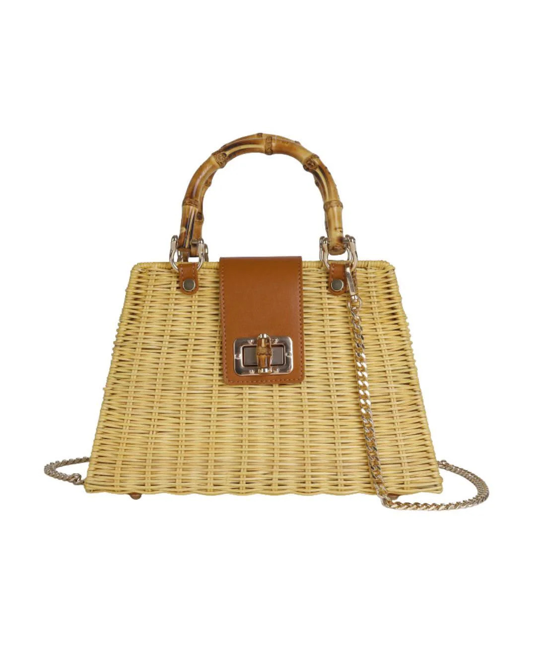Birdie- Hand Woven with Bamboo Handle | Lisi Lerch Inc