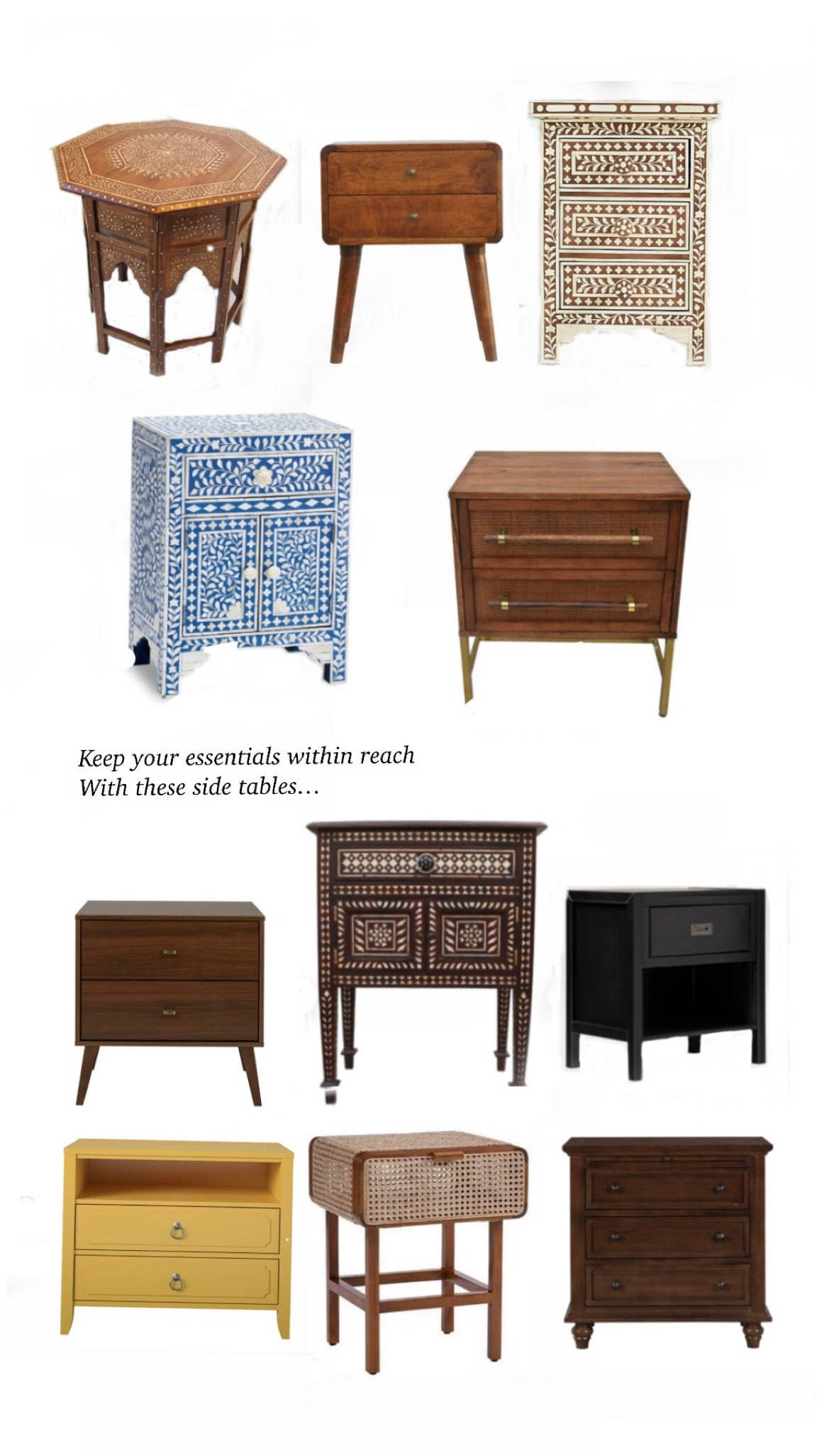 Keep your essentials within reach with these beautiful side tables/nightstands I curated myself! Shop the link! :)

#LTKFind #LTKhome