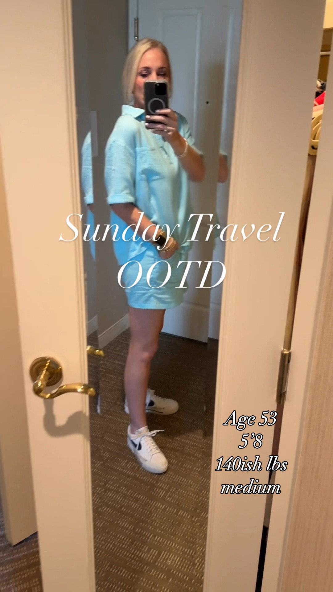 Sunday travel OOTD! Easy and affordable from Amazon. The elastic waistband is a bit snug, so if in between sizes, I’d go up one. Available in S-XXL and 8 colors. 

As a reminder for reference, I’m 53, 5’8, 140ish lbs. I’m wearing my typical size medium  

#LTKStyleTip #LTKOver40 #LTKFindsUnder50