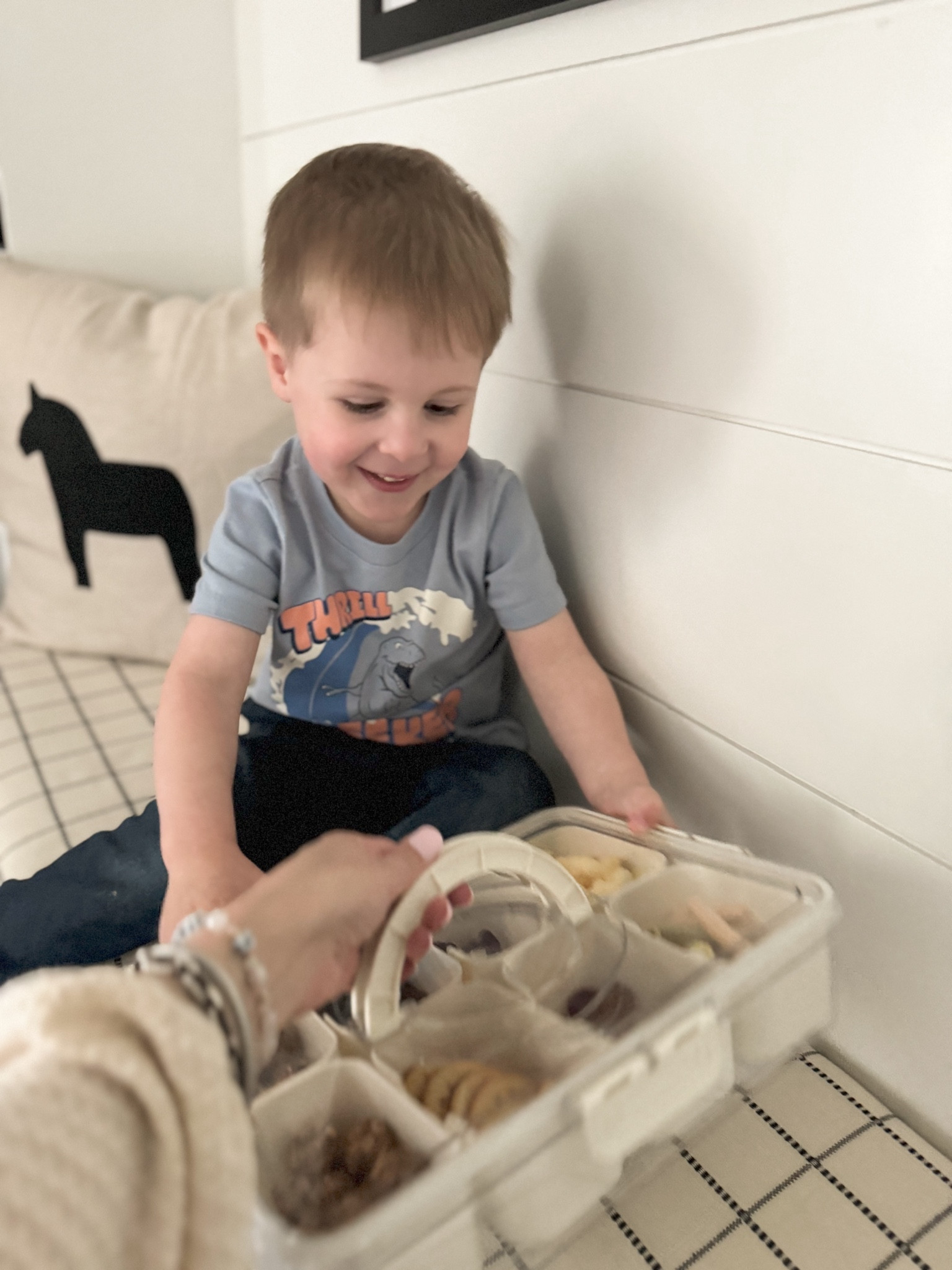 Our family loves snacks. 😋 I was so excited when I saw this snackle box on Amazon on super sale! I snagged it up, and it’s been our go-to for movie nights. Last weekend, I stocked it up with yummy goodies and we turned the couch into a bed in the playroom to have a huge snuggle & snack party. I can’t wait to do it again this weekend! 🥰

✨Shop my post by clicking the link in my bio — all links are in “Shop my Feed” tab and in my most recent blog post! 

#aclassyfashionista #snacklebox #toddlersnacks #toddlersnackideas #toddlersnack #summersnacks #summersnack #amazonfinds #asmrsounds #asmrfood #asmrsatisfying #asmrsound #asmrvideo

#LTKSaleAlert #LTKFindsUnder50 #LTKKids