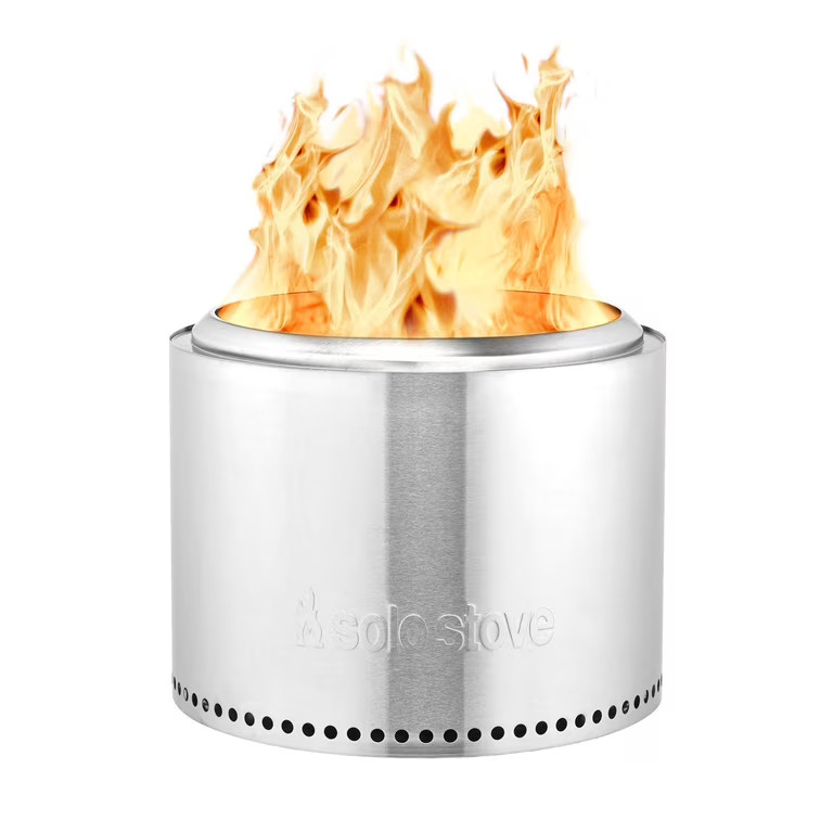Solo Stove Bonfire Outdoor Campsite Double Wall Stainless Steel Portable Firepit | Walmart (US)
