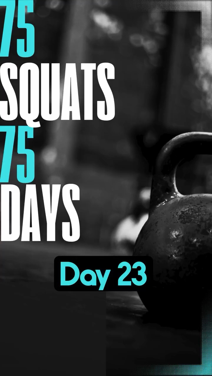 Day 23/75 

I also ran yesterday. Who am I! 

#momfit #fitness #75squats75days #75squatsaday