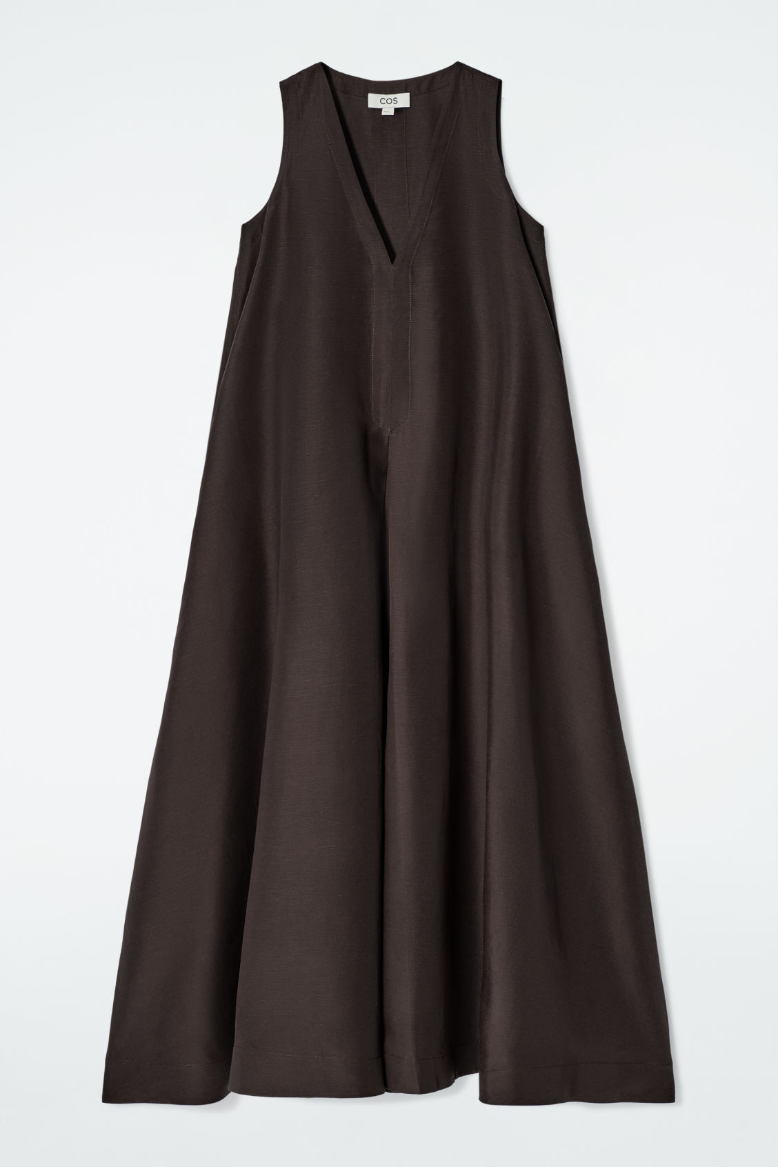 A-LINE LINEN-BLEND MAXI DRESS | COS (US)