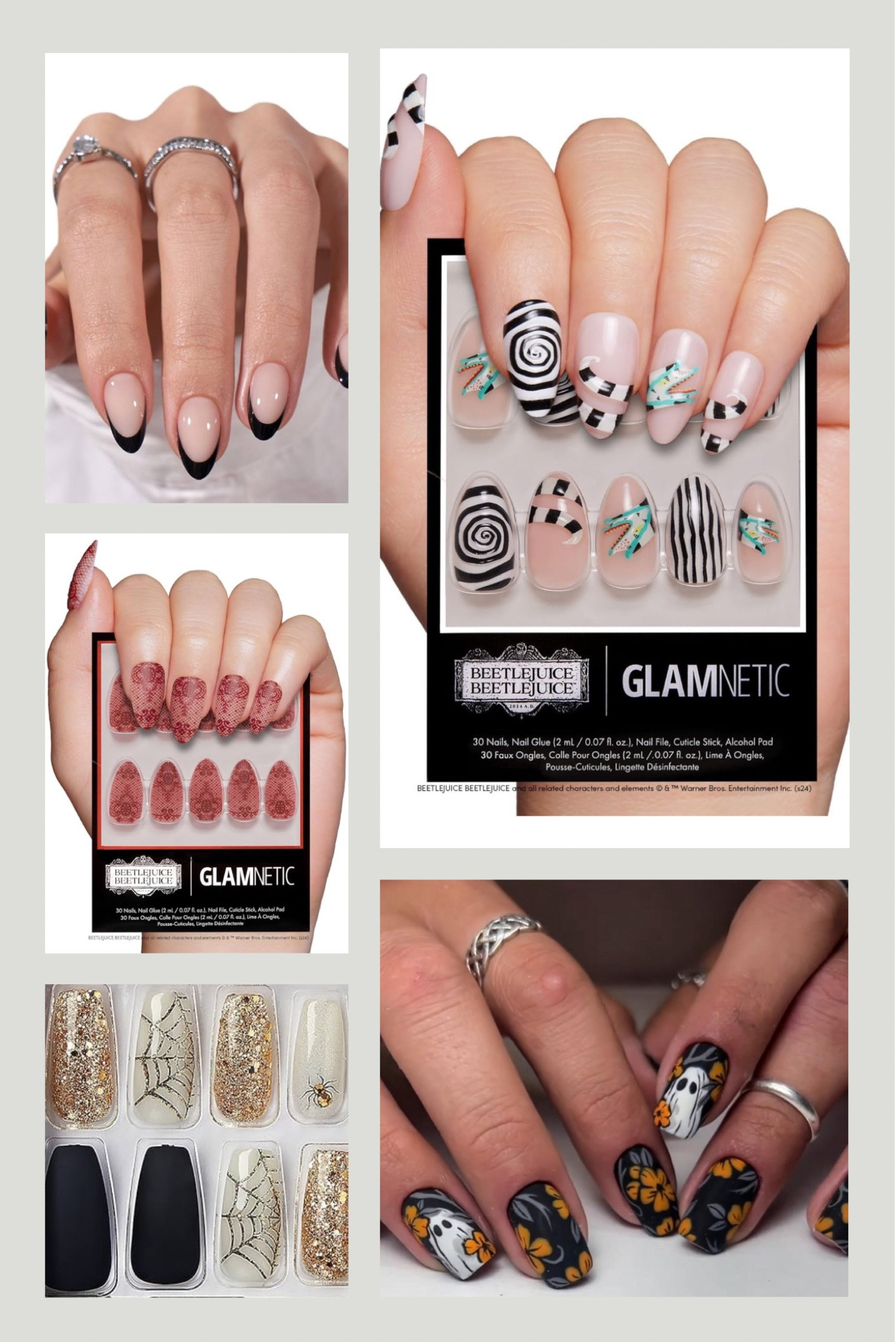 Halloween press-on nails! 

#LTKSeasonal #LTKBeauty #LTKFindsUnder50