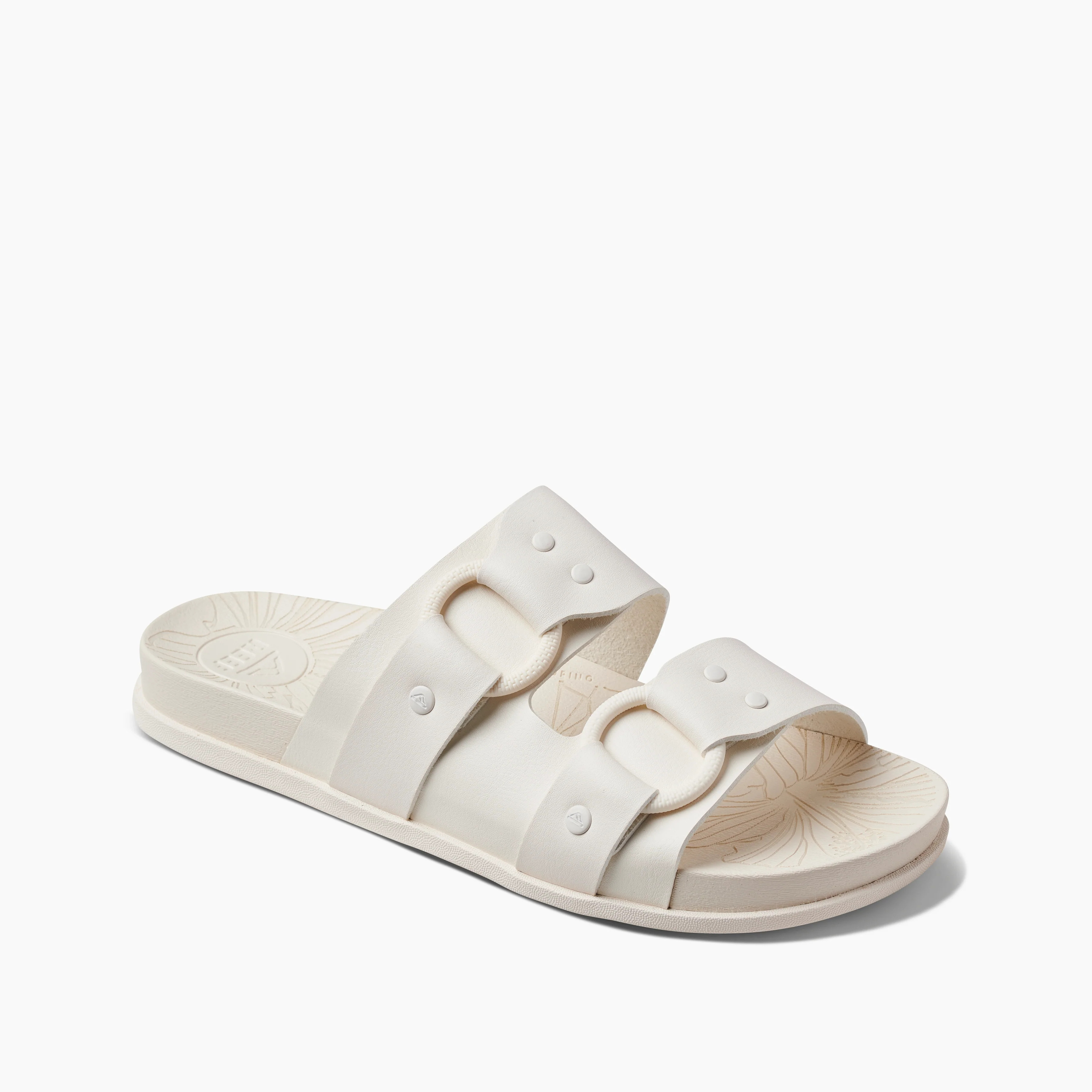 Women's Cushion Vera Cruz Slides in Whisper White| REEF® | Reef