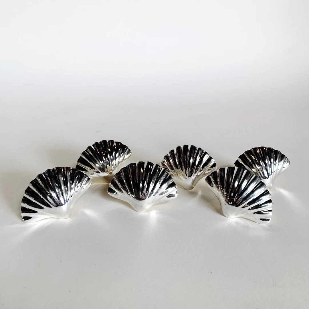 SHELL NAPKIN RINGS - S/6 | Etsy (US)