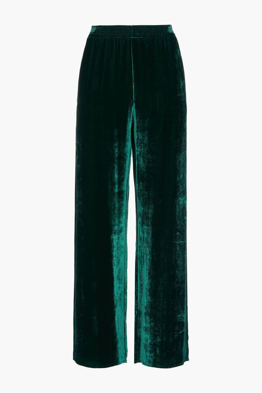 Velvet wide-leg pants | The Outnet (UK and Europe)