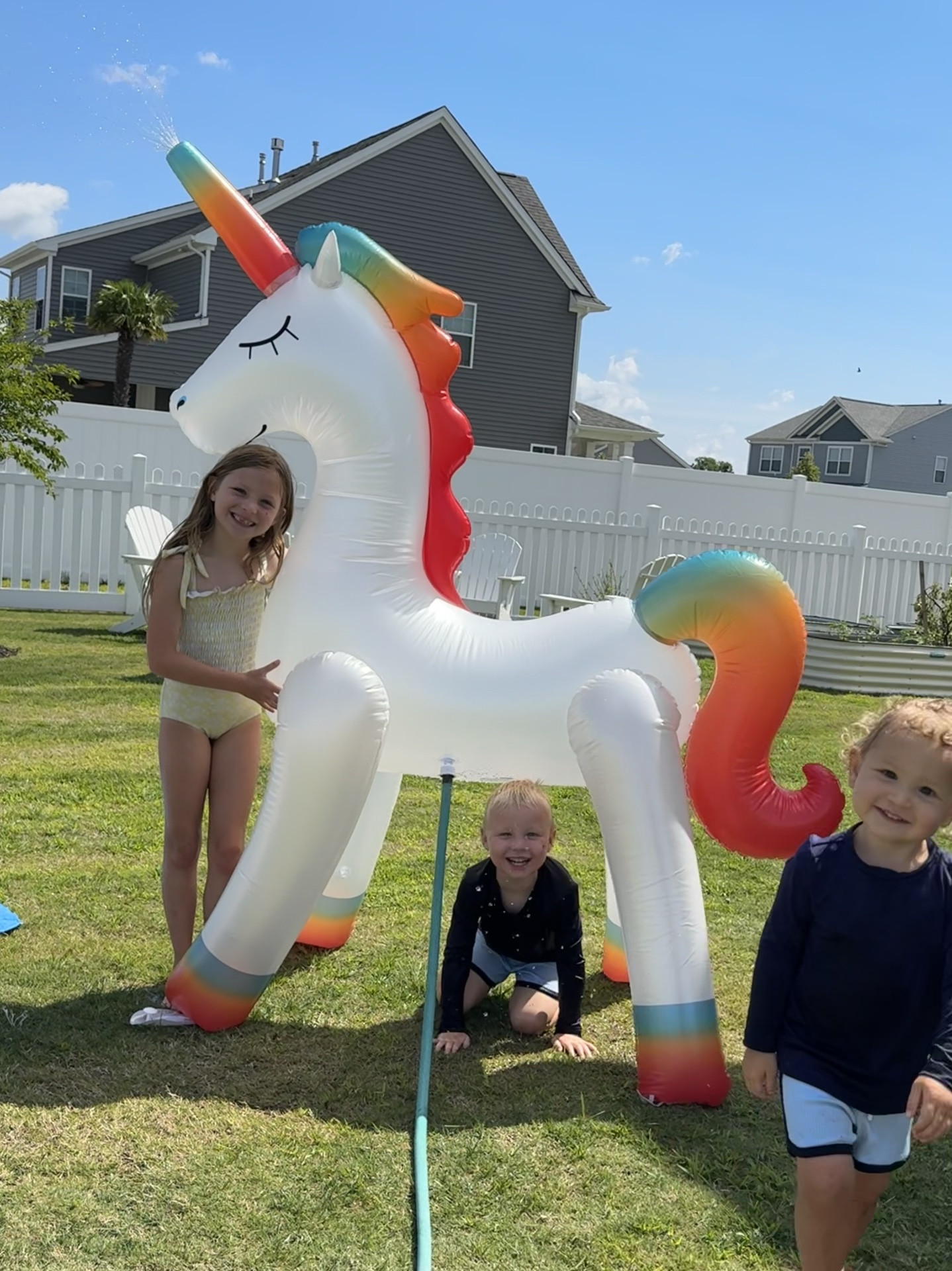 Unicorn sprinkler kids summer fun/ kids summer toys/ summer kids activities / summer toys/ summer inflatables / unicorn inflatable/ sun squad target summer toys / kids toys/ summer toys / summer must haves / summer sale kids 

#LTKSaleAlert #LTKFamily #LTKKids