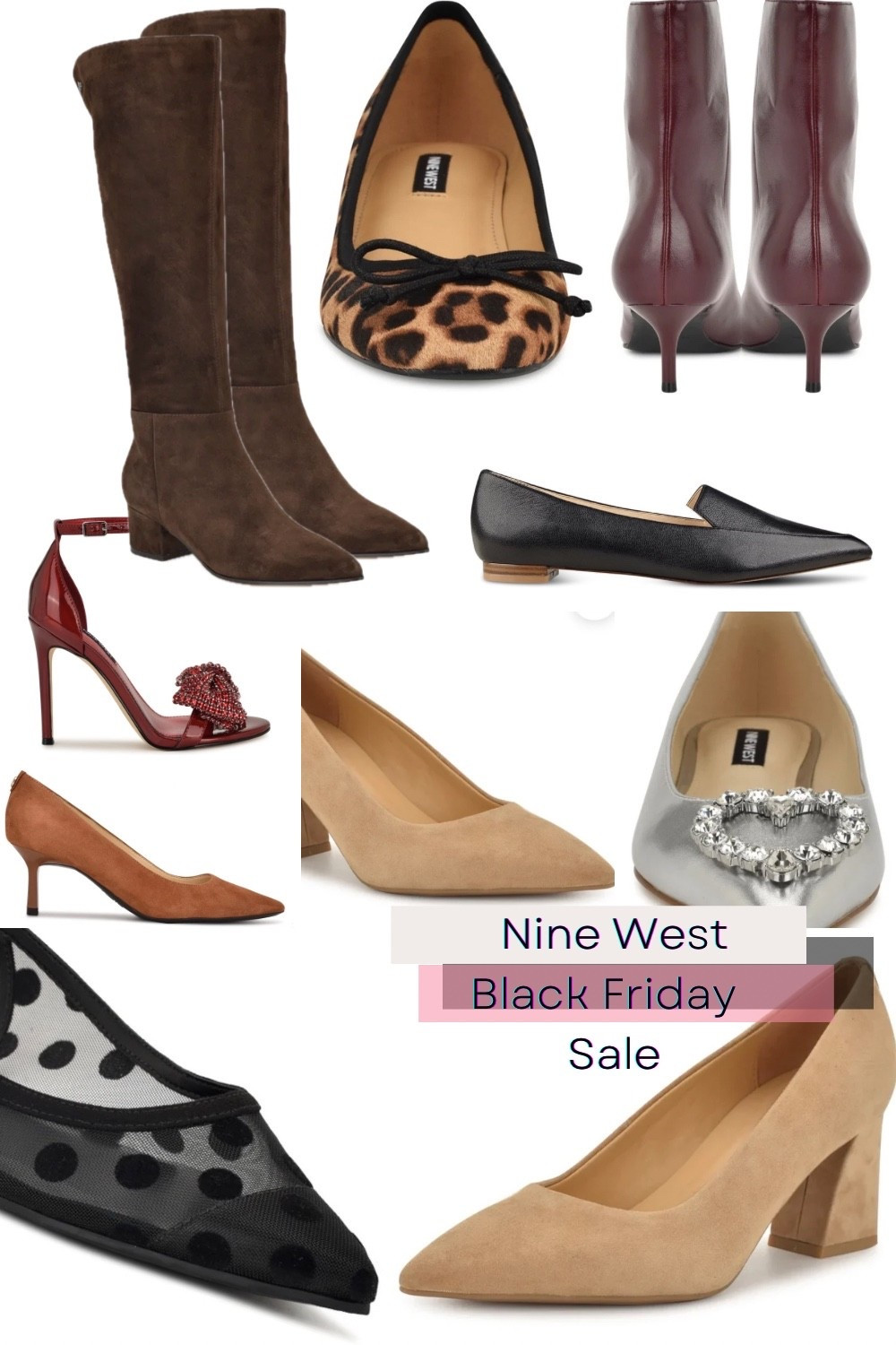 My fave, Nine West, 50% of sale is bananas and it ends soon. It’s Shoesday after all and if you are like me, you can never have too many pairs.

Especially with this discount 👠

#shopaholicscloset #shopdeescloset #ltkshoecrush

#LTKSaleAlert #LTKWorkwear
