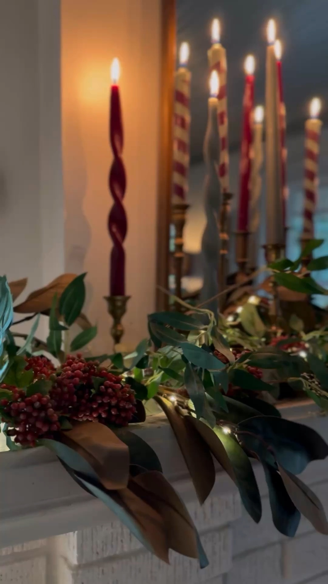 Here’s a DIY artificial magnolia and pepperberry garland inspired by Anthropologie’s fresh magnolia and pepperberry garland! My exact pepperberry stems are currently unavailable so I linked a few other options below👇👇👇

#LTKHome #LTKHoliday #LTKSeasonal