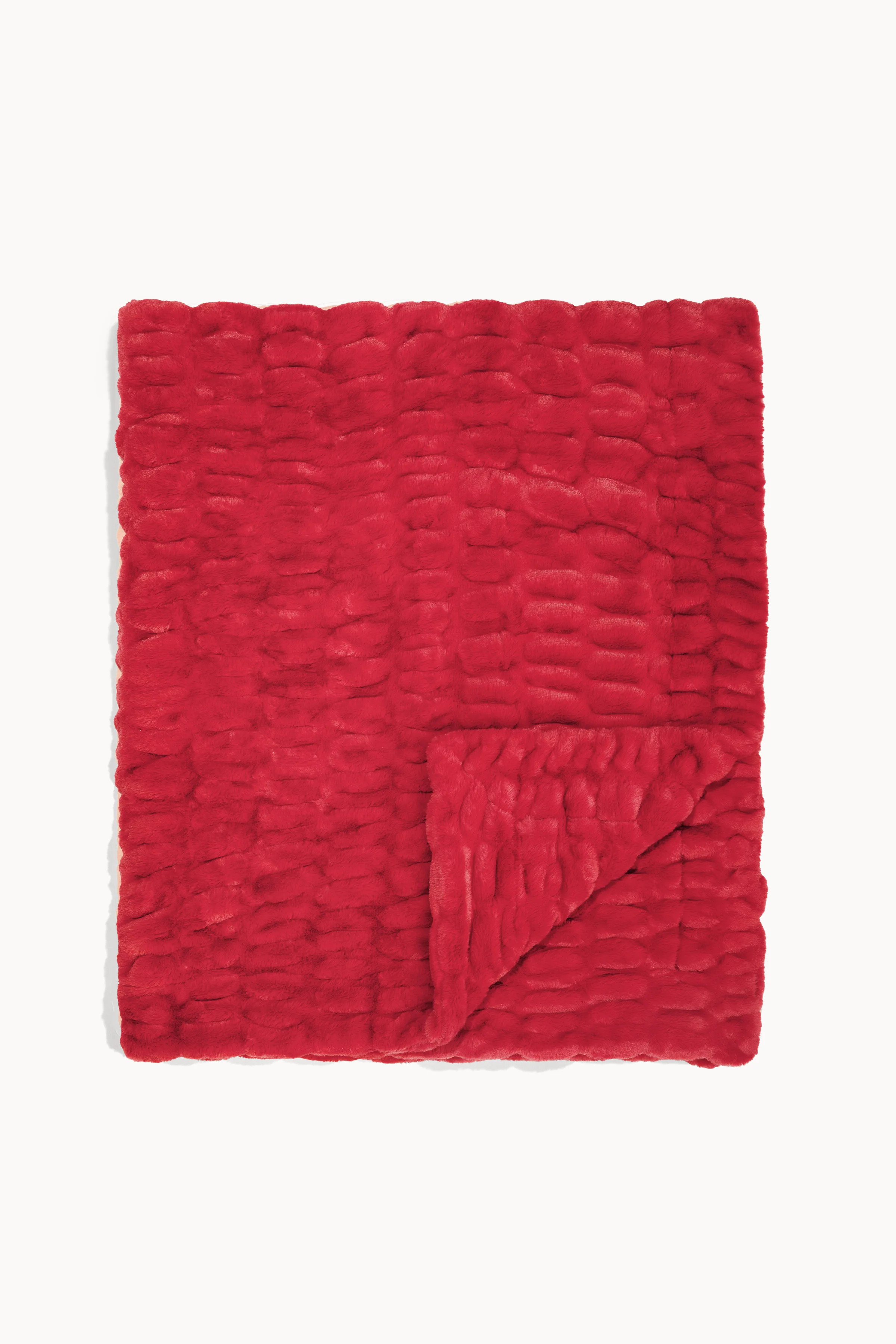 Cherry Red | Lola Blankets