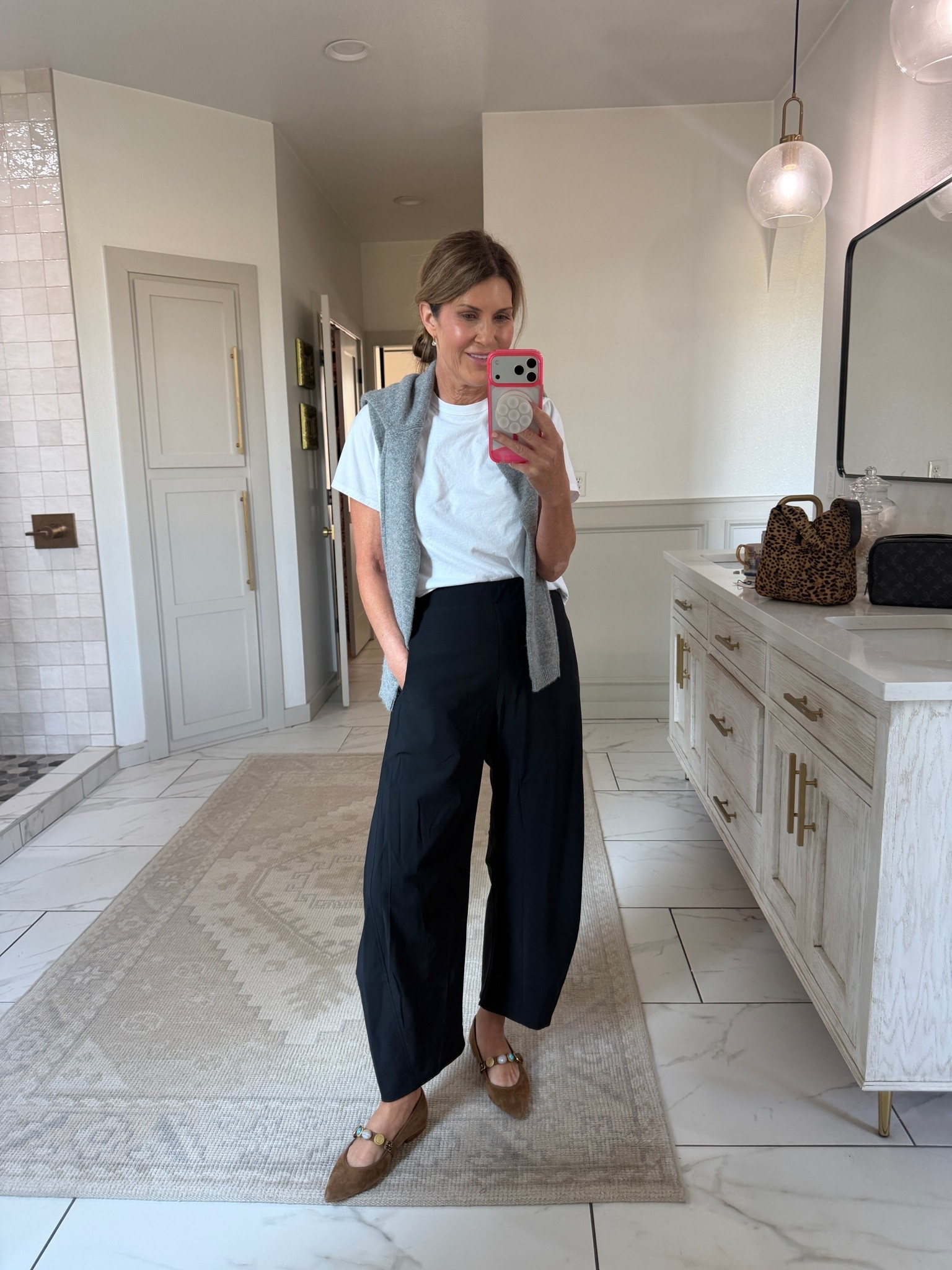 Travel outfit size small pants

#LTKOver40 #LTKTravel