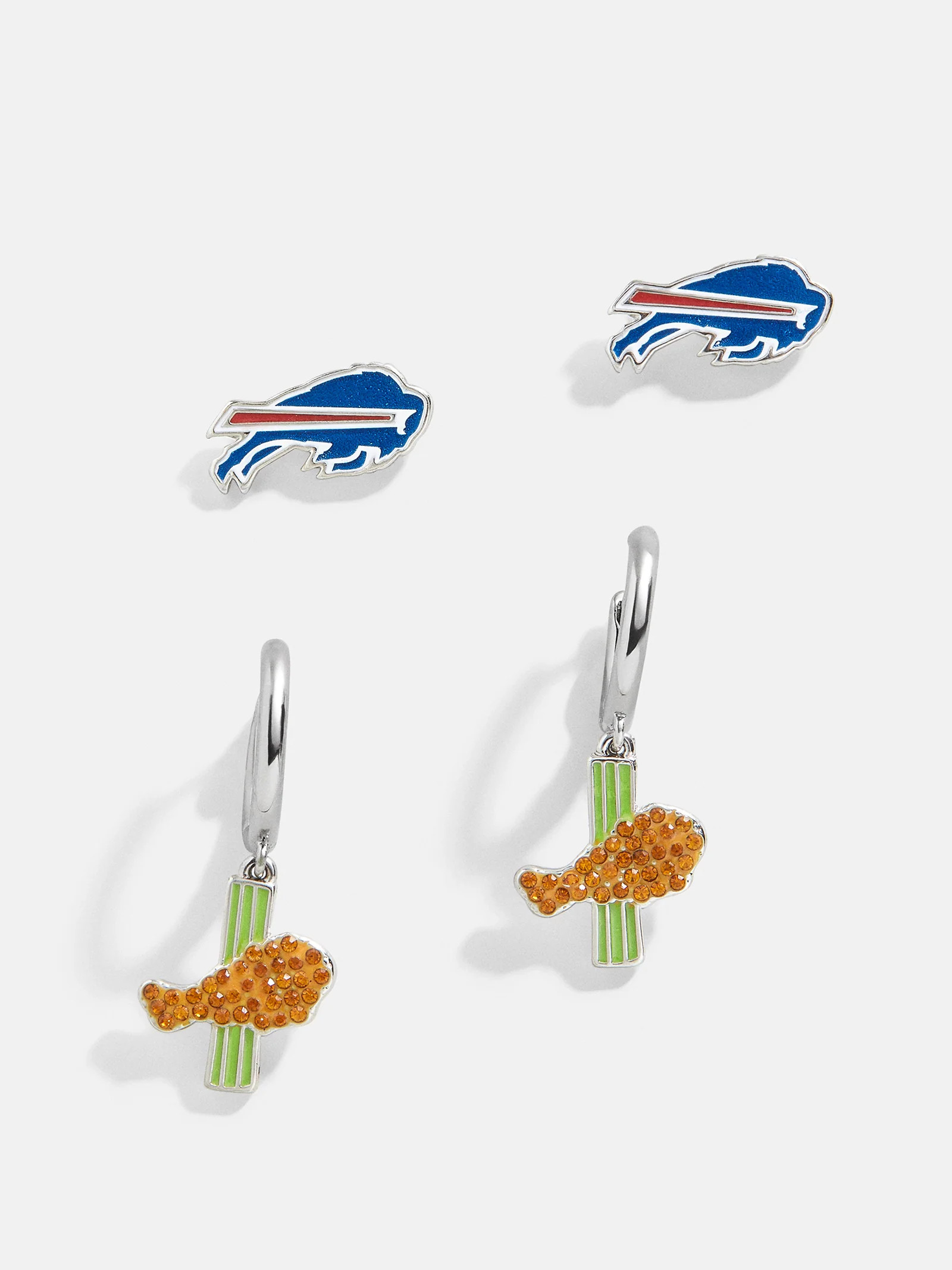 Buffalo Bills NFL Earring Set - Buffalo Bills | BaubleBar (US)