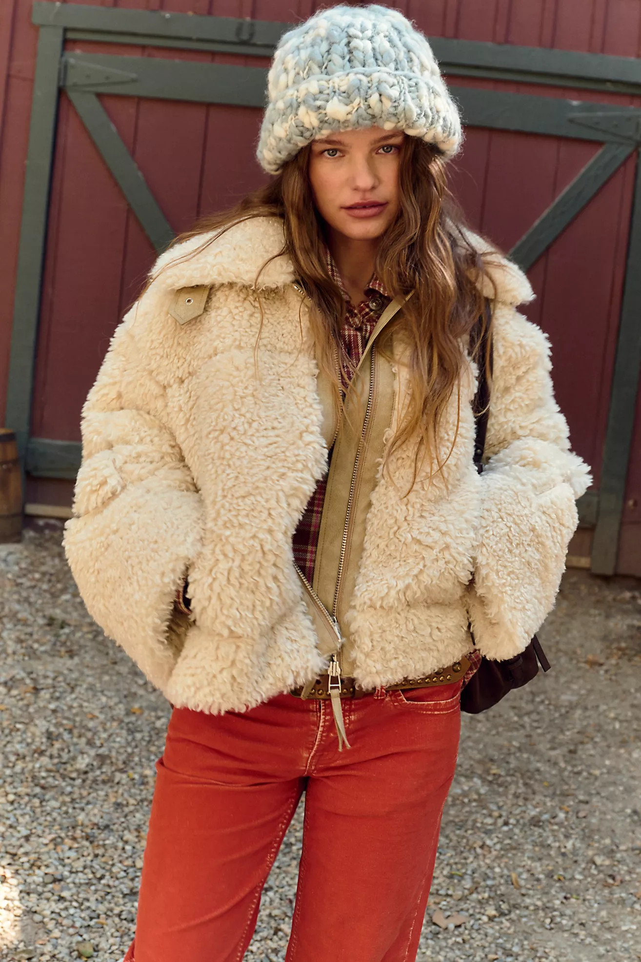 Jolie Oversized Teddy Jacket | Free People (Global - UK&FR Excluded)