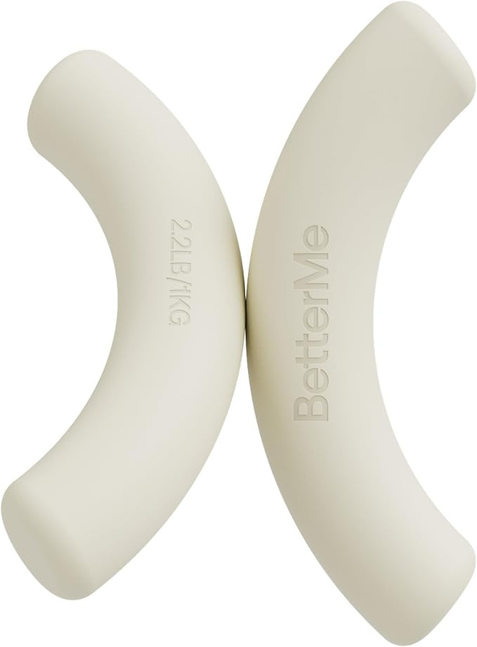 BetterMe Sculpt Dumbbells – 2.2 lb Pair Neoprene Hand Weights – Non-Slip Soft Grip Free Weigh... | Amazon (US)