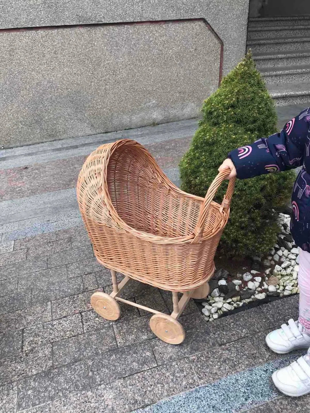 Wicker Doll Pram, Rattan Baby Carriage, Toy Doll Stroller, Handmade Dolls Pram, Rattan Stroller, ... | Etsy (US)