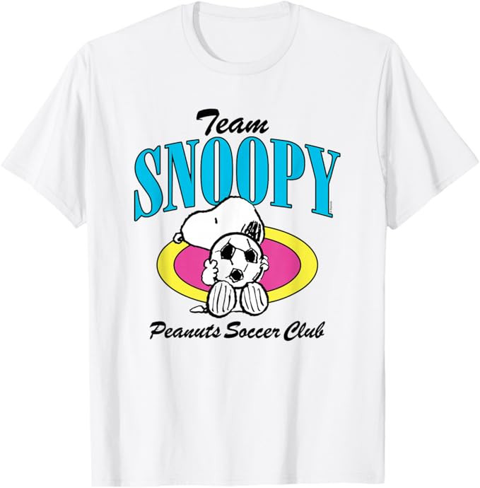 Peanuts - Team Snoopy Soccer T-Shirt | Amazon (US)