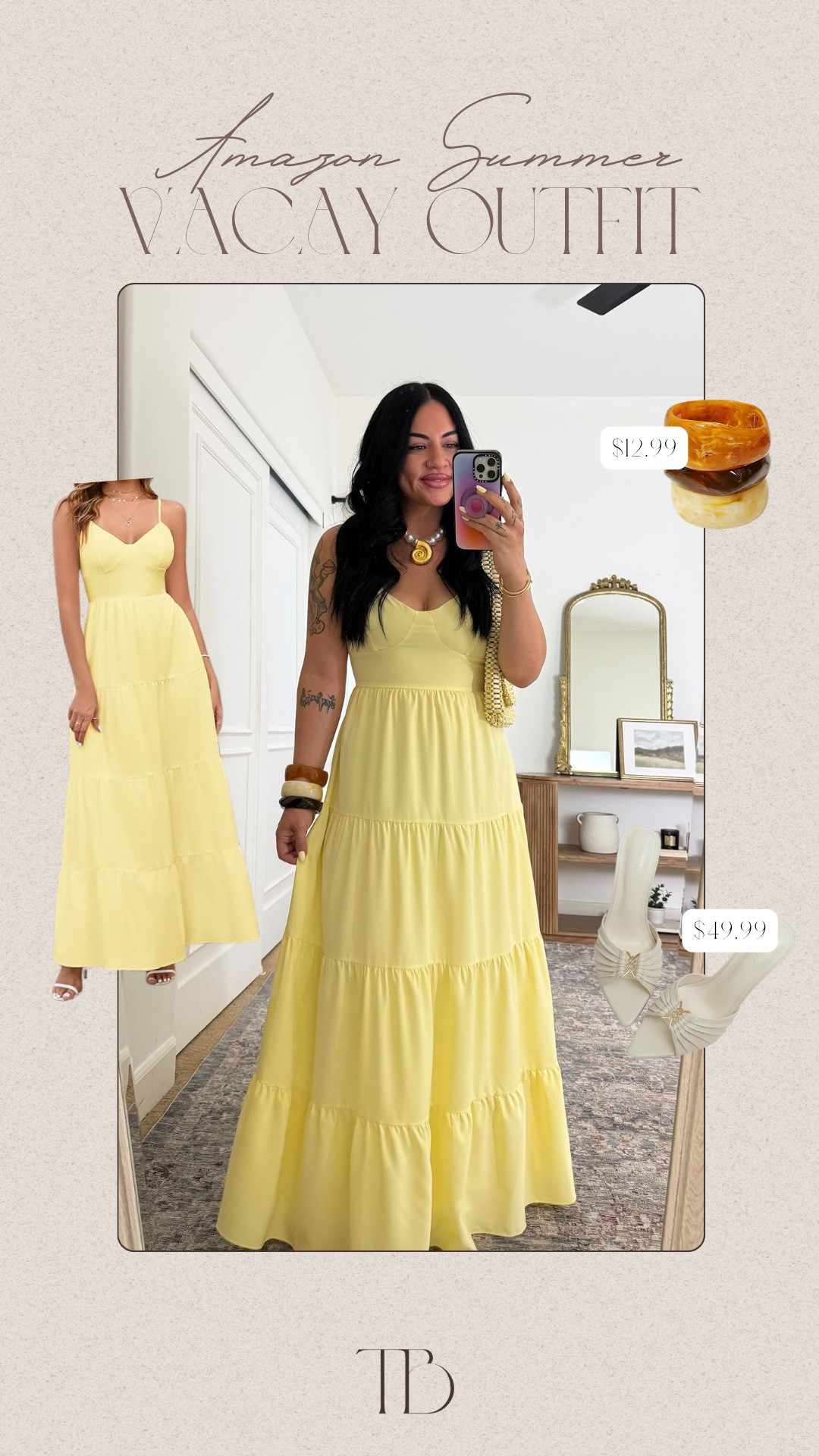 Such a cute vacay outfit ⛱️

Wearing a size large in this dress!

Amazon, Amazon dresses, travel dresses, vacay dresses, tori block

#LTKgrwm #LTKootd #LTKTravel