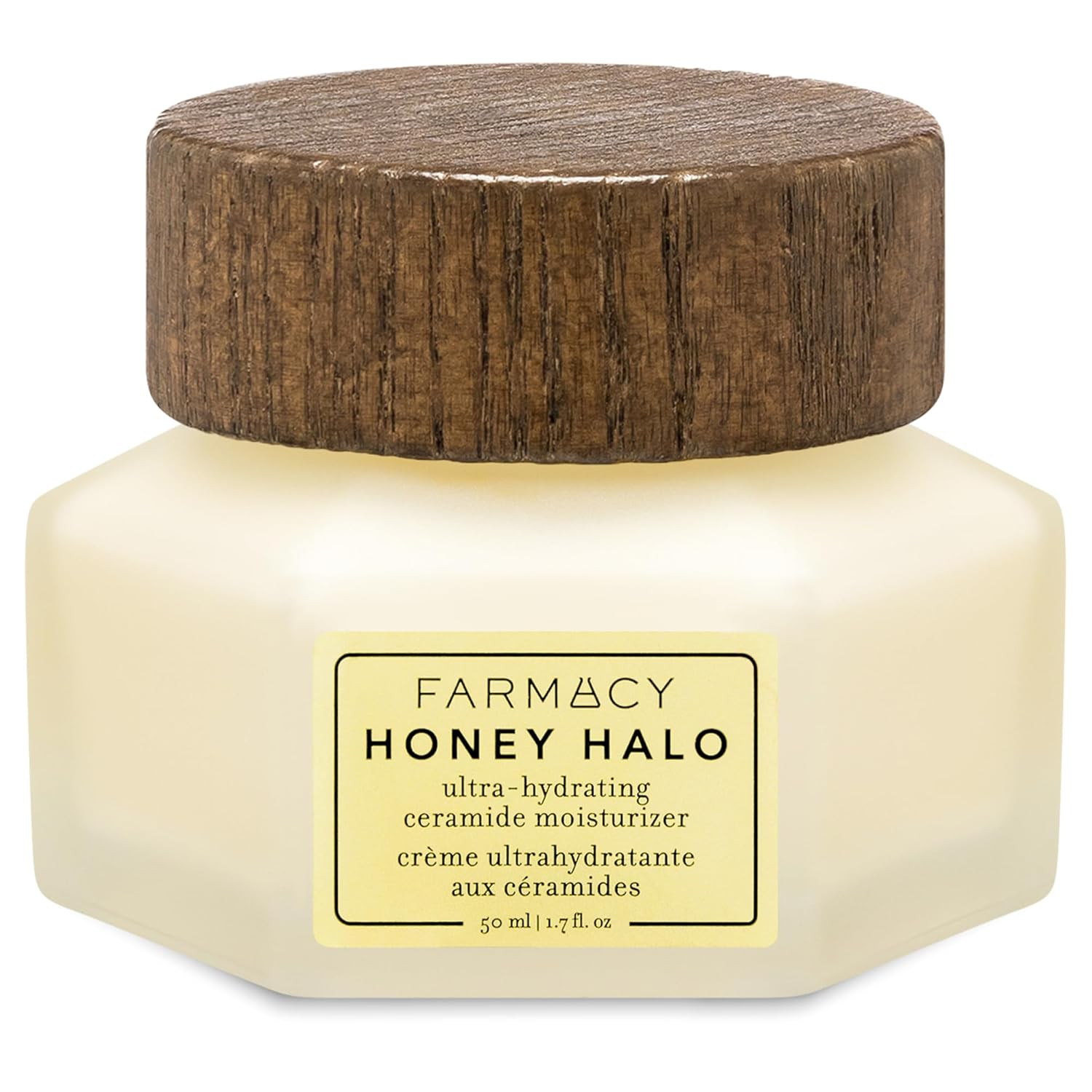 Farmacy Honey Halo Ceramide Face Moisturizer Cream - Hydrating Facial Lotion for Dry Skin (1.7 Ou... | Amazon (US)