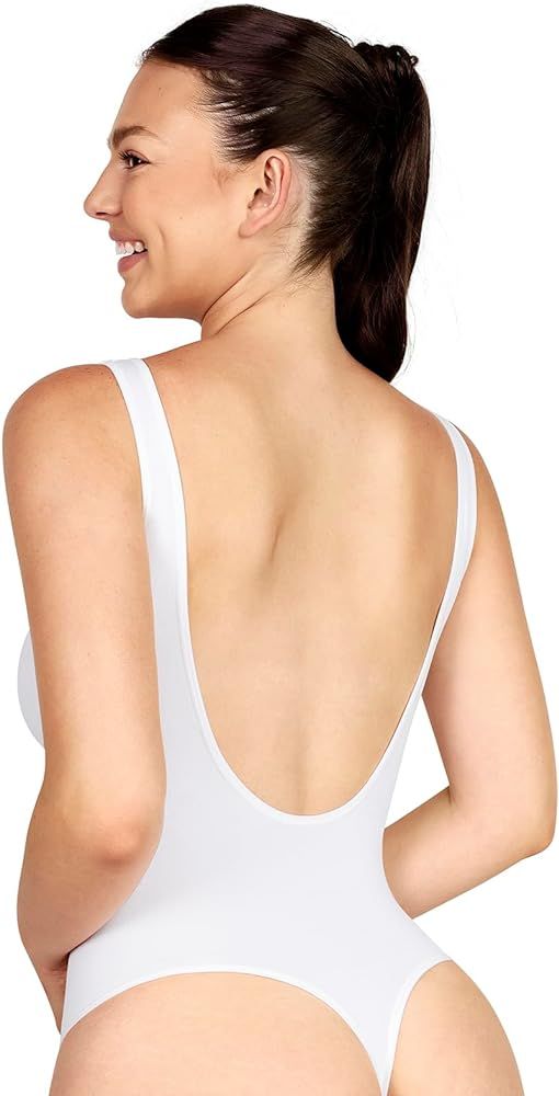 Lover-Beauty Bodysuit for Women Tummy Control Shapewear Backless Sleeveless Tank Tops Seamless Fa... | Amazon (US)