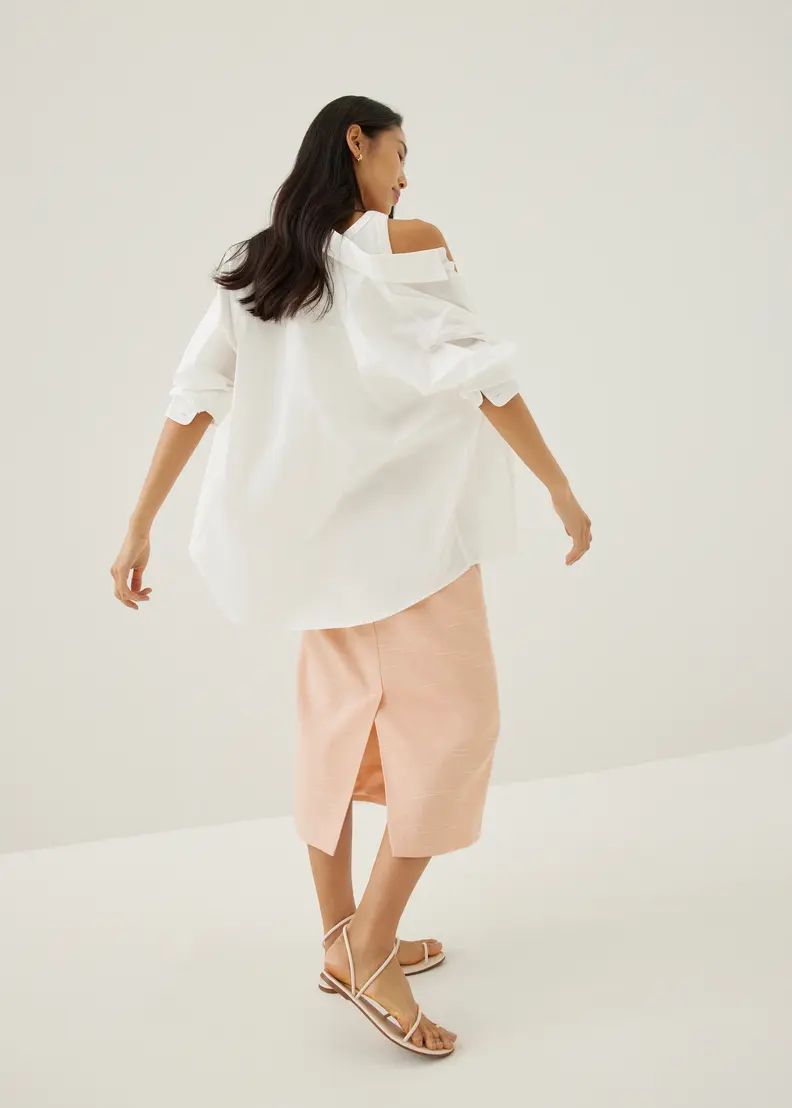 Monette Tweed Column Midaxi Skirt | Love, Bonito USA