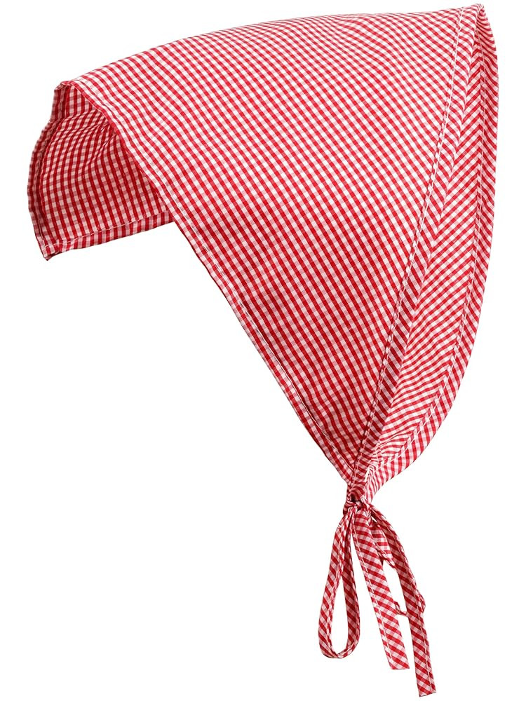 Country Life Cotton Headband Hair Headscarf Tiny Checkered Bandana for Women | Amazon (US)