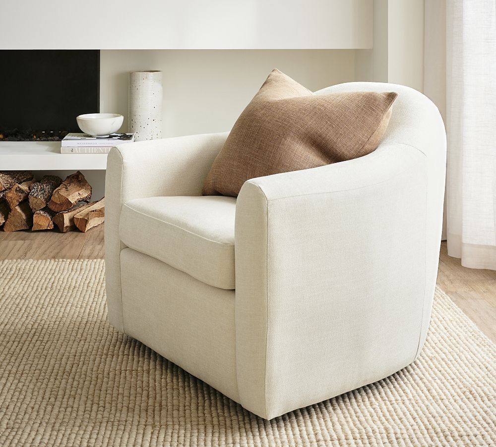 Gideon Swivel Chair | Pottery Barn (US)