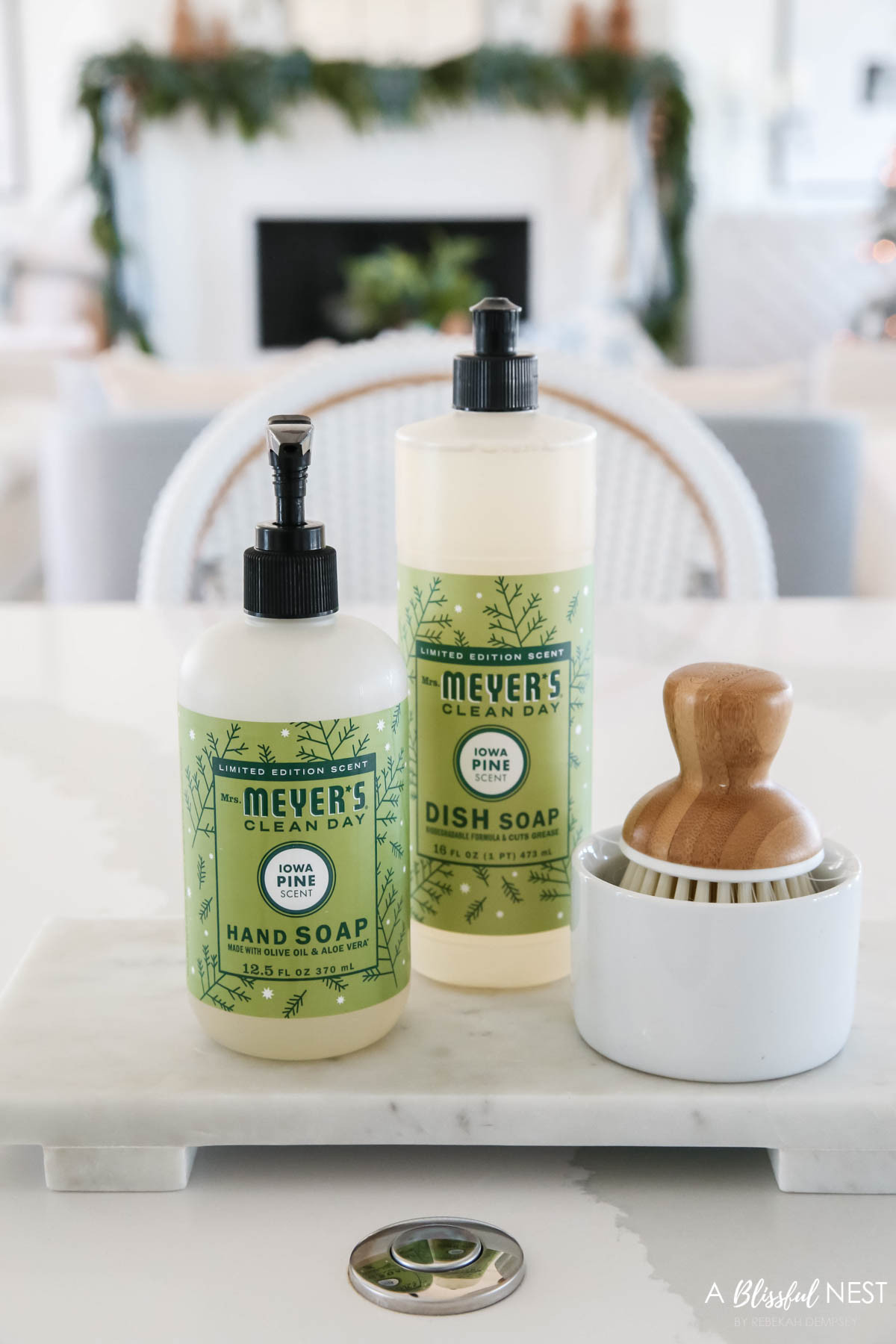 This little pop of green brought so much Christmas charm to the kitchen. Shop the look for your home.
bamboo dish scrub brushes, Mrs. Meyer's kitchen set 

 #LTKHoliday #LTKSeasonal #LTKHome