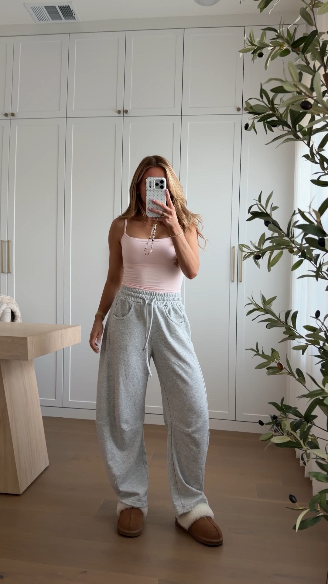tank: xs // pants: xs