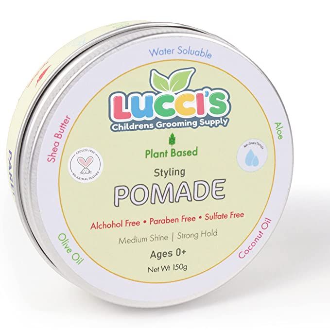 Lucci’s Childrens Grooming Supply Baby Hair Gel – 5oz Plant-Based Styling Hair Pomade for Inf... | Amazon (US)