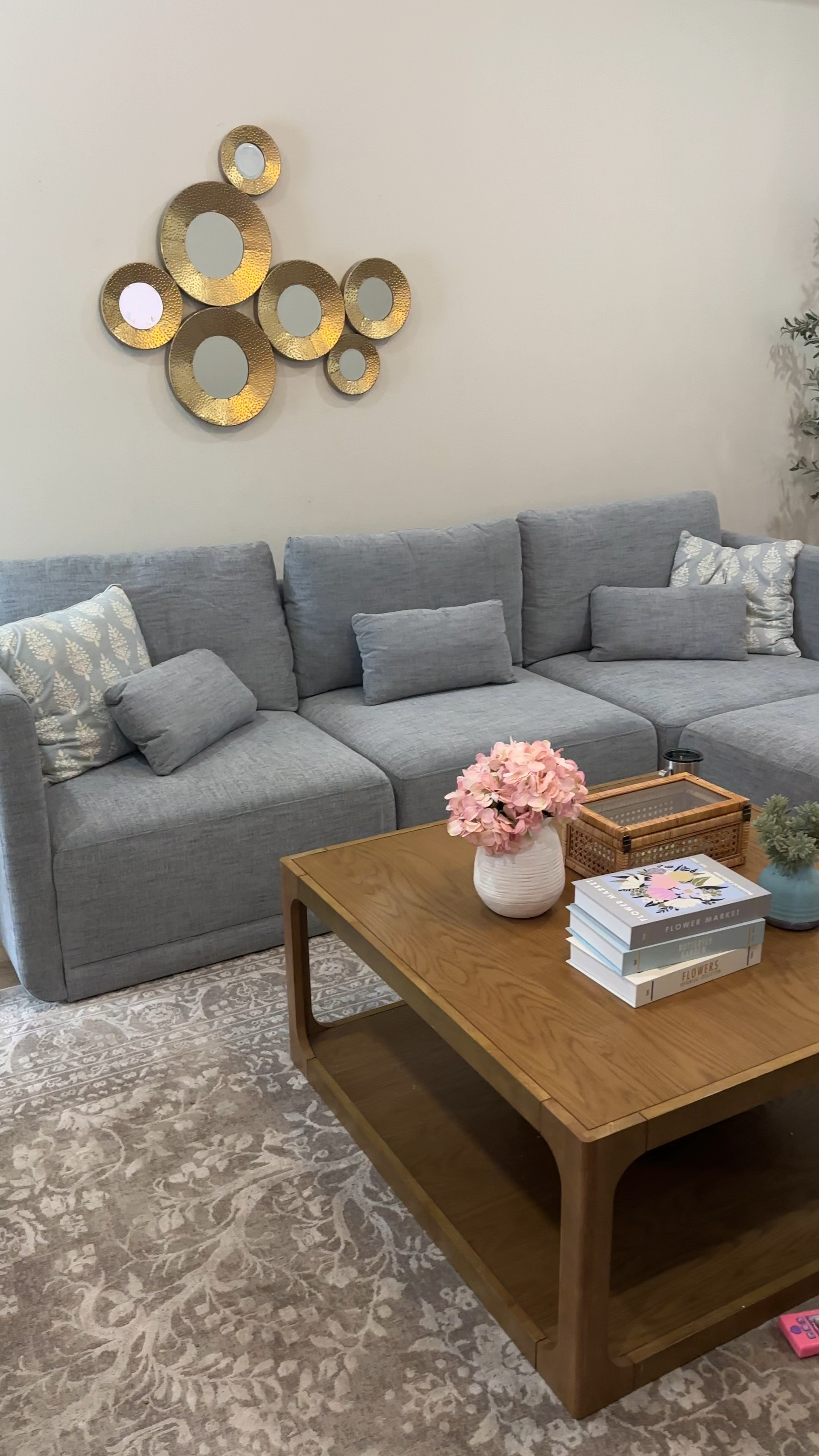 We did it!!! Finally got a new couch for our living room! So excited about this Walmart home find. The fact that this couch was the exact color we were looking for and it’s actually comfortable, great quality AND affordable is blowing our minds!!! We have to tell all our friends about this. What a steal!!! We could be three couches for the price of one pottery barn couch. This couch is a modular sectional and can be arranged several ways!! It’s from the Beautiful by drew collection. Also found our coffee table from Walmart (the Texas house line) and decor / vases / decorative boxes from Amazon. 

Home decor, spring refresh, spring decorations, interior design, home finds 

#LTKWatchNow #LTKHome #LTKSeasonal