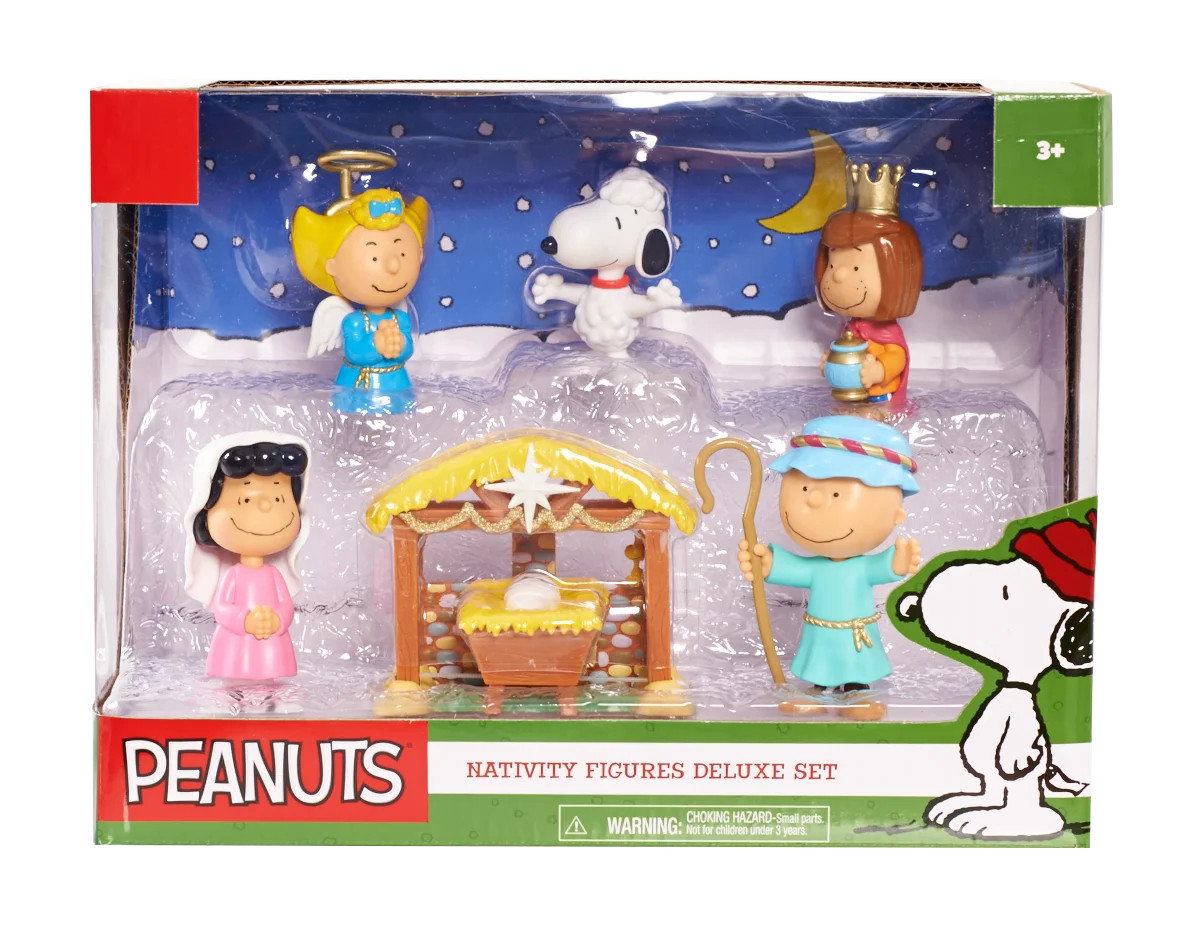 Peanuts Christmas Nativity Figure Set - Walmart.com | Walmart (US)