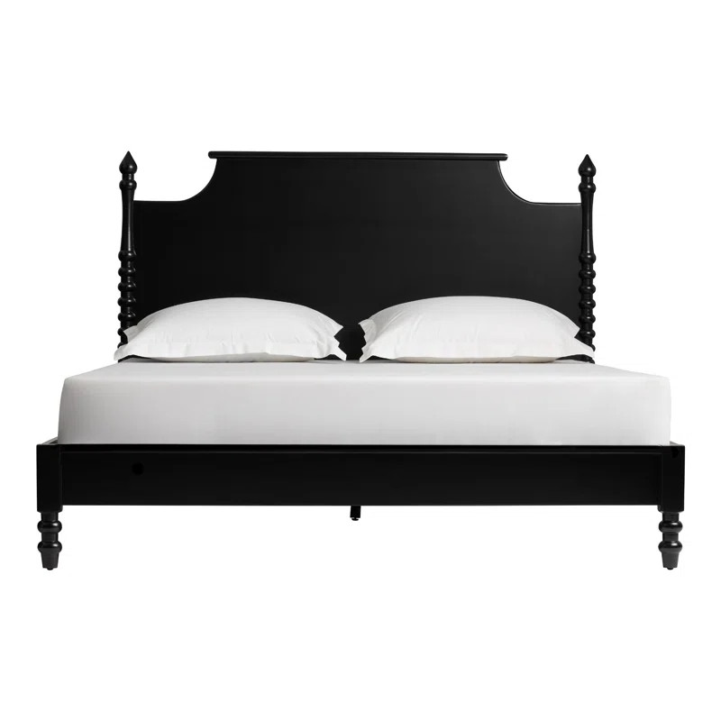 Angeletta Solid Wood Modern Platform Bed | Wayfair North America