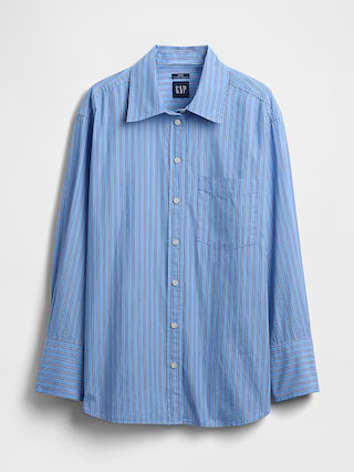 Organic Cotton Poplin Big Shirt | Gap (US)