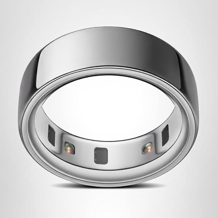 Oura Ring 4 - Silver - Size 7 - Size Before You Buy | Amazon (US)