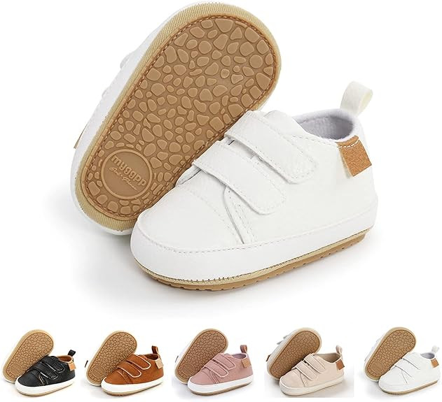 Baby Boys Girls Shoes Infant Sneakers Non Slip Rubber Sole Toddler First Walker Outdoor Tennis Cr... | Amazon (US)