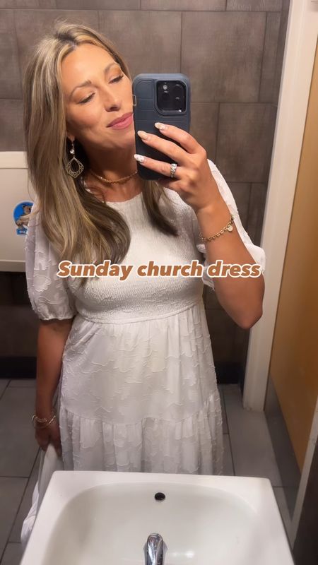 ✨🫶🏼  The prettiest white dress on Amazon that I’d wear to church😍✨ Comment DRESS for all the details in your inbox. For reference I’m a size 6/8 and got this dress in medium, it’s TTS.

This Starbucks selfie will have to do 😜 Yesterday after church, we stayed in Slidell all day and hubby always treats us to “Starbies” 😘 My kids ask for strawberry refreshers and cake pops at least 2-3 times a week 🤣

Seriously, this white dress is simply stunning! It’s on sale 15% off + a 10% off coupon TODAY!

This pillow soft white bag fit everything I needed for church, and was so comfy on my shoulder 😃

Find it in my Amazon st0refront and in my LTK @jackiemariecarr_ (link is in my bio) or comment.
🔖 Save for your summer dress inspo🔖

I’d love to know your favorite low cal drink option from Starbucks?? I’ve been doing sugar free vanilla latte hot with oatmilk (sometimes add a pack of honey to disguise the artificial sugar 😂) 

Tell me in the comments, I need a new one!👇
.
.
.
Amazon dress, Amazon fashion, church dress, church outfit, adorable style, affordable style, feminine style, style over 30, elegant style, cute mom look, pretty dresses, elevated casual, styled outfits, summer fashion 2024, white dress, modest 





#LTKBeauty #LTKFindsUnder100 #LTKStyleTip