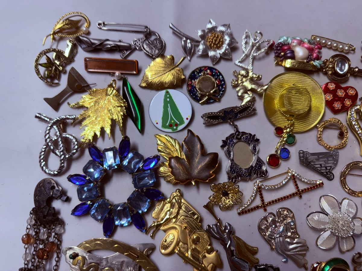 Collection Lot Great Variety Vintage + Modern Fashion Brooches #Decoration - P9 | eBay US