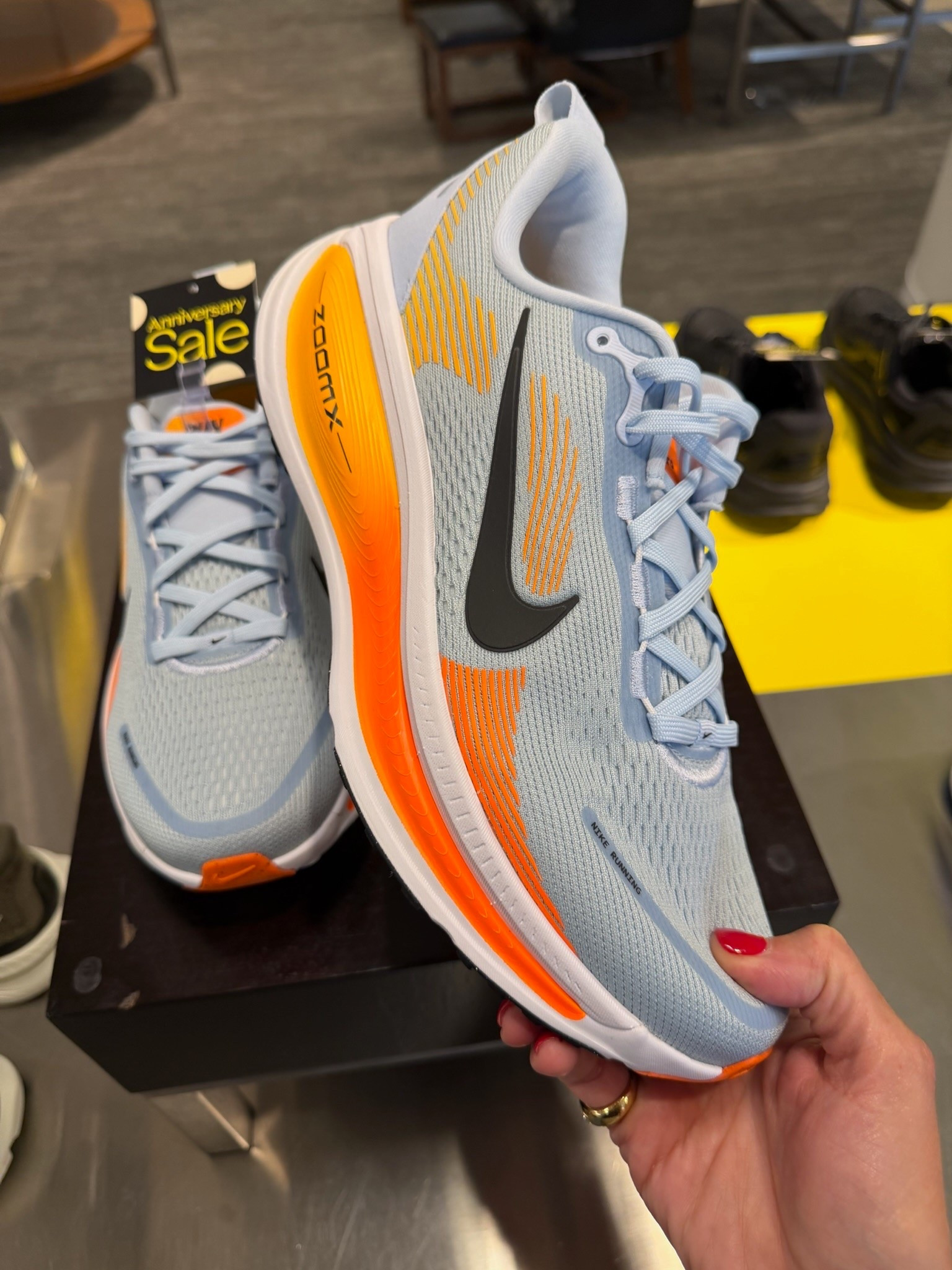 These Nike running shoes are a great option for anyone who wants comfort without sacrificing style. The lightweight knit upper feels breathable, the cushioned sole is made for long walks or workouts, and the blue and orange accents give them a fun pop of color. They’d be just as great for the gym as they are for everyday wear.

Nike running shoes, men’s sneakers, athletic shoes, walking shoes, gym shoes, comfortable sneakers, running shoes, Nike sneakers, active lifestyle, Nordstrom Anniversary Sale, TheMomInStyle

#LTKfitnessgoals #LTKootd #LTKActive