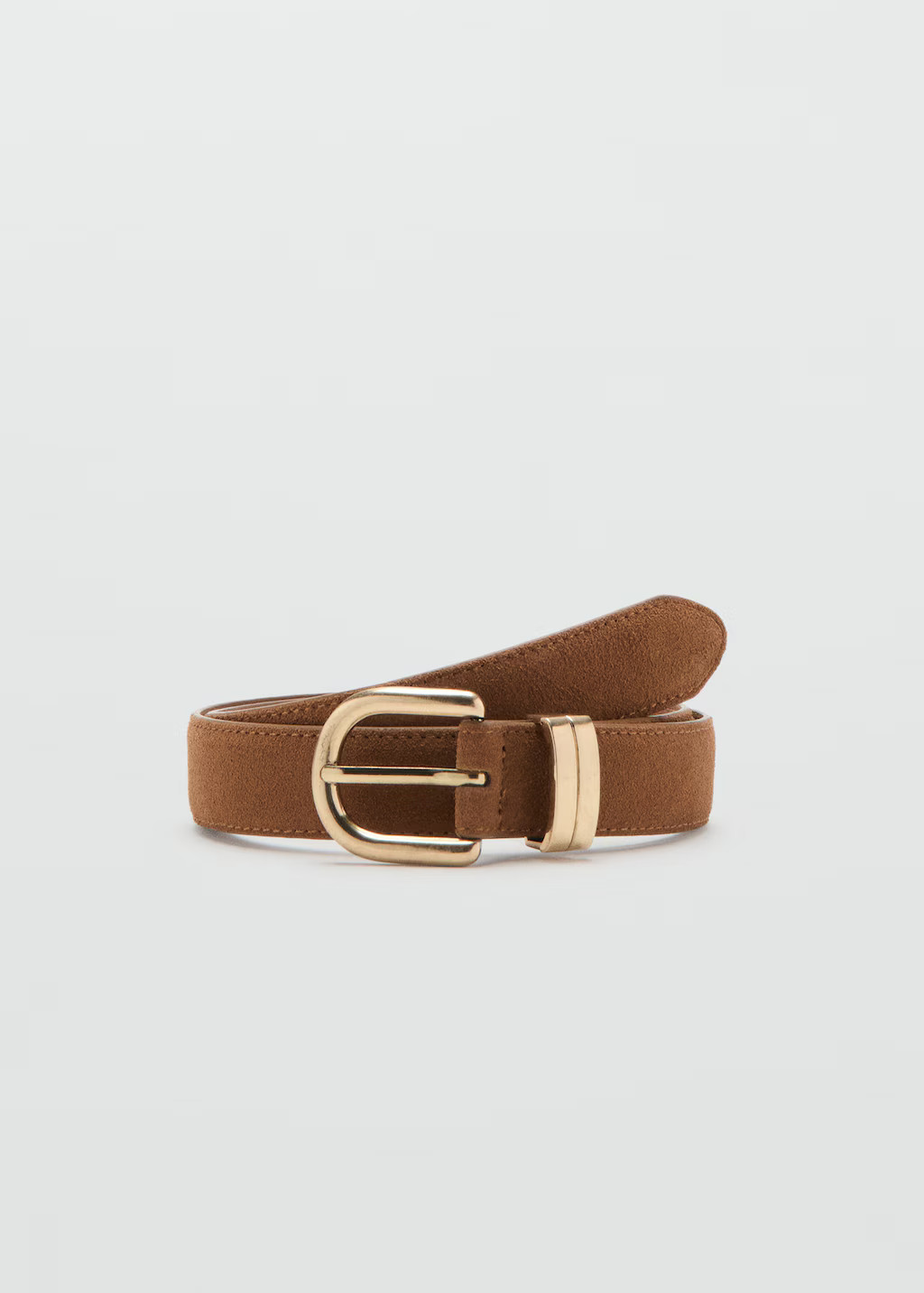Suede leather belt | Mango (US/MX/AU)